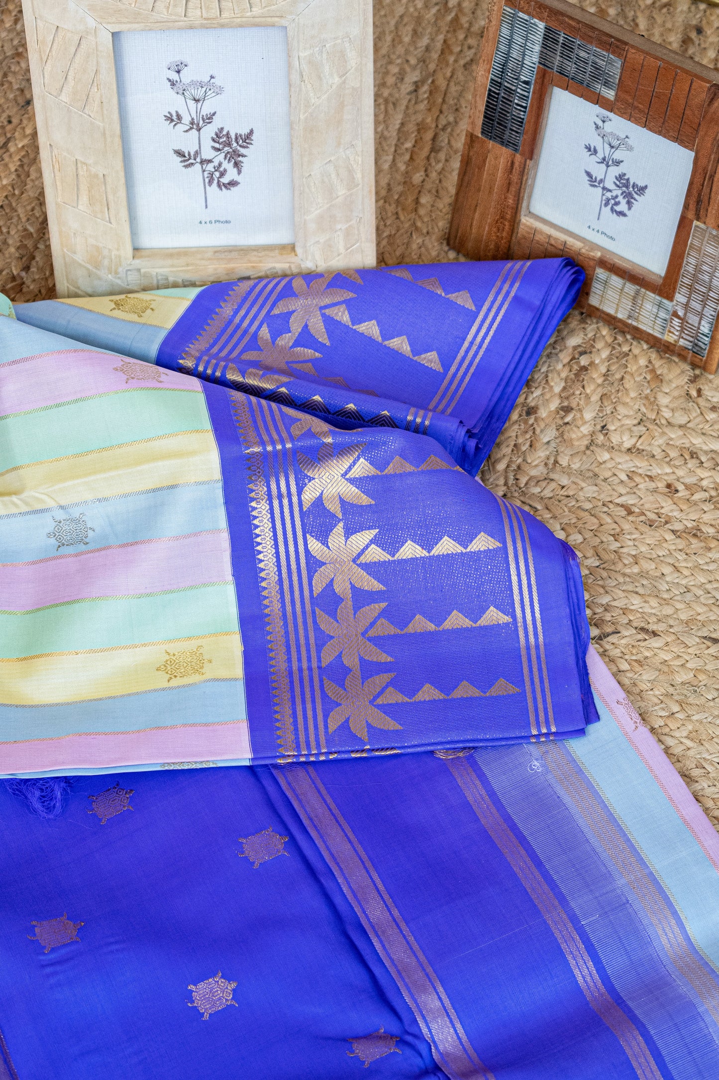 Pastels Kanjivaram Pattu Saree