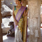 Dual Tone Tissue Saree